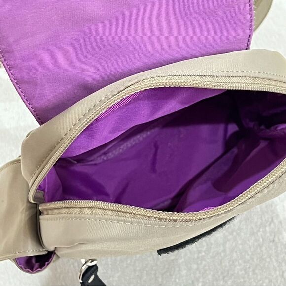 Esprit Tan Nylon Mini Convertible Sling Backpack main image 4